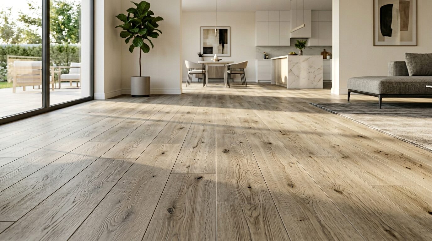 LVP flooring living room