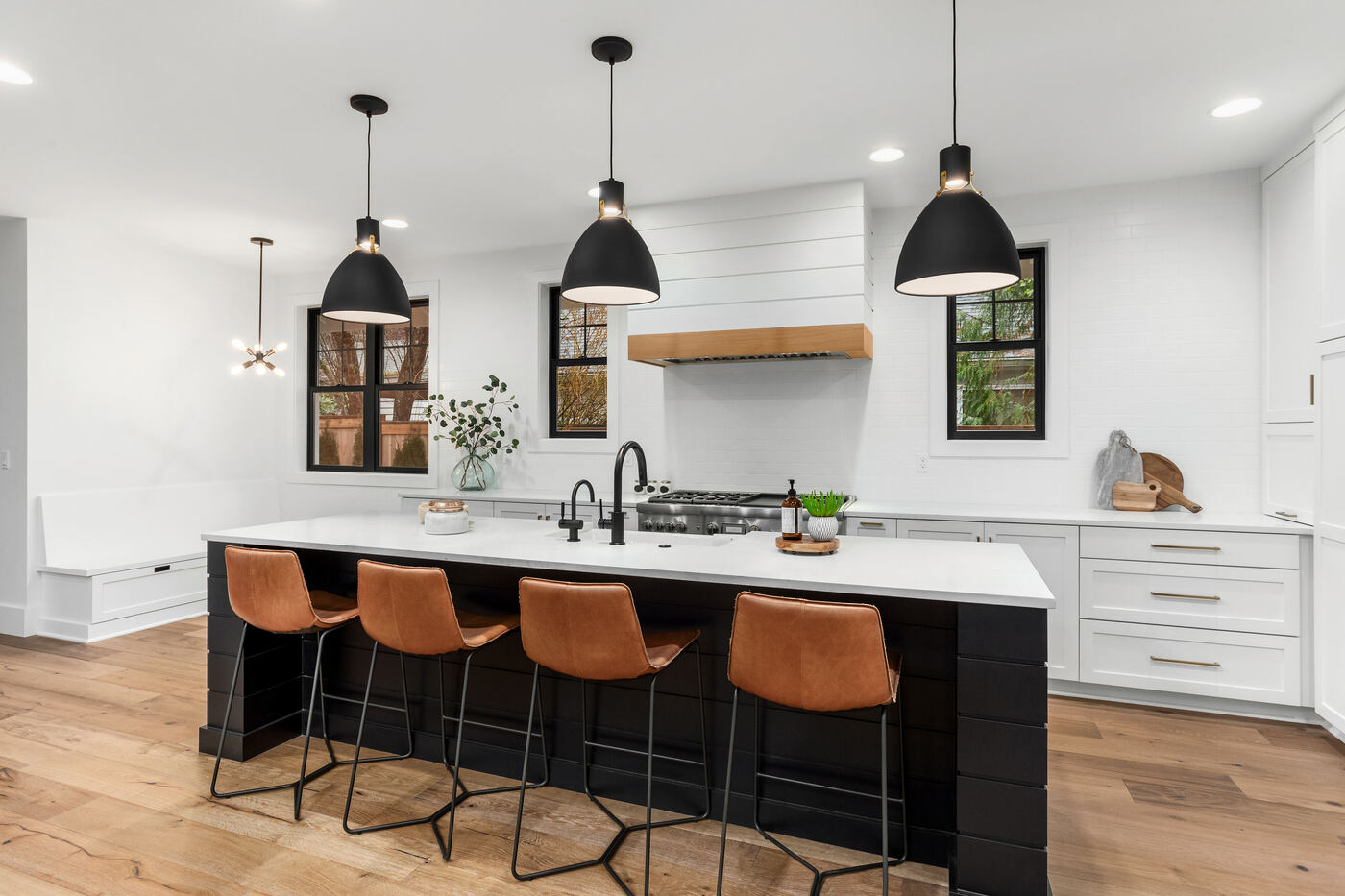 Open concept kitchen renovation Houston Texas